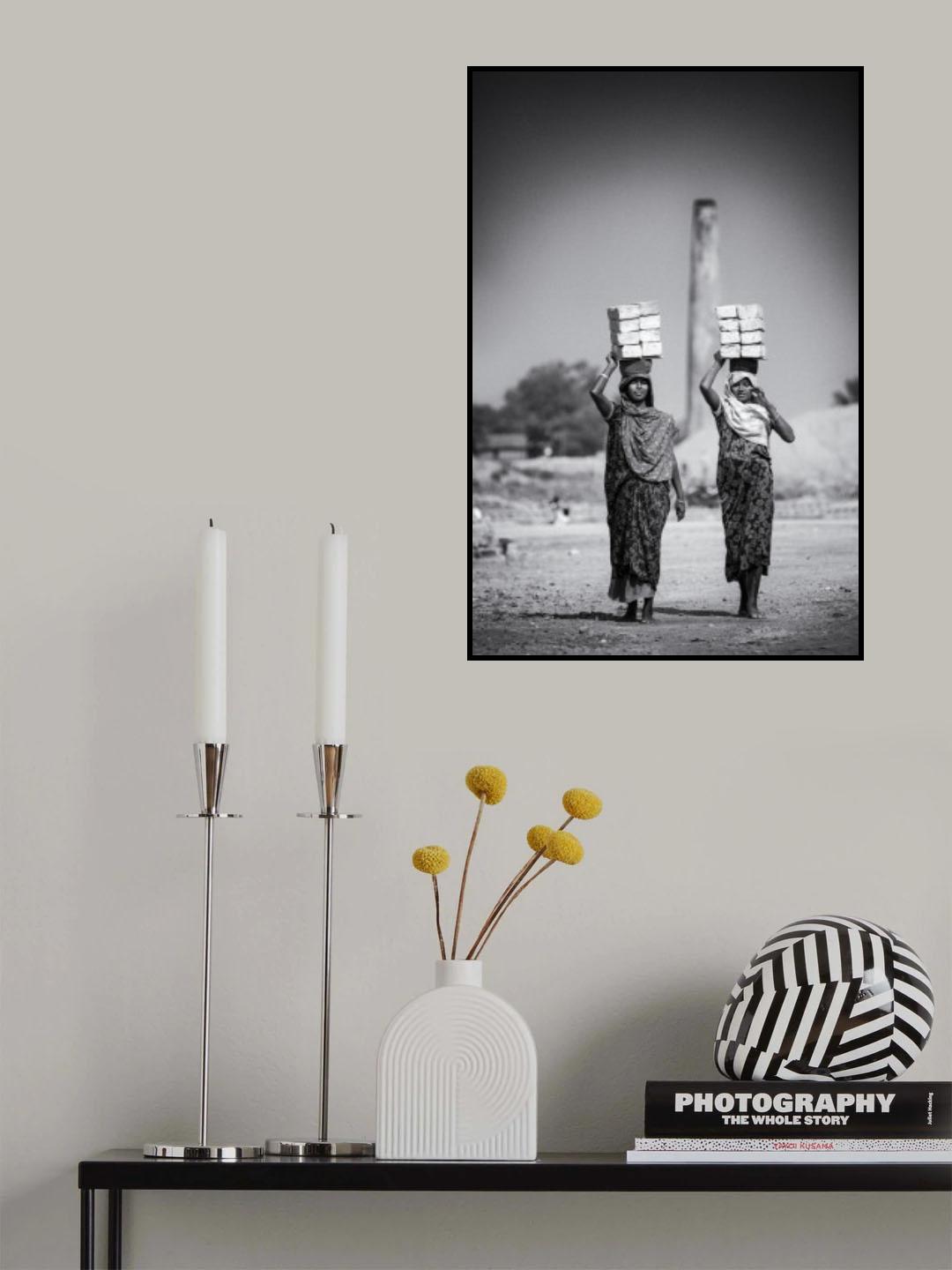 Women of brickfield Poster och Canvastavla