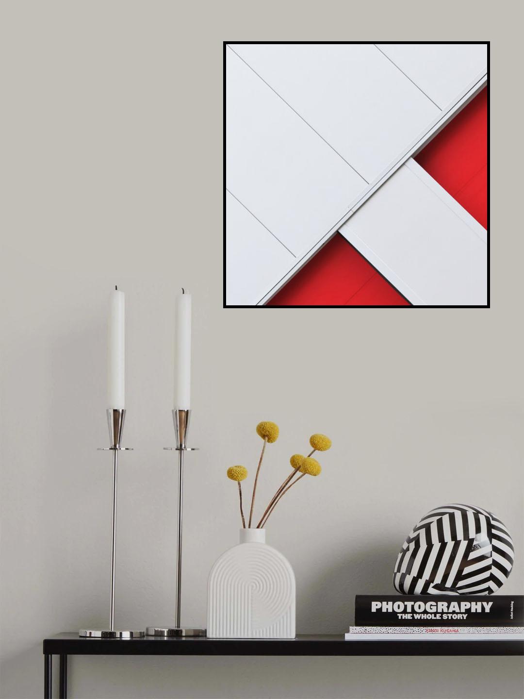 Diagonal Poster och Canvastavla