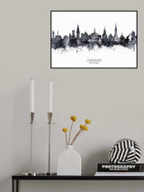 Lüneburg Germany Skyline Poster och Canvastavla
