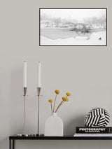 The first snow of central park Poster och Canvastavla