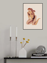 Nude In Rest Poster och Canvastavla