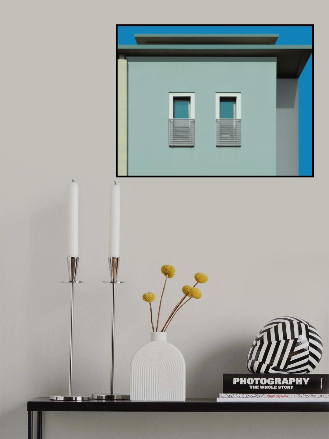 Facade - Kiryat Ono Poster och Canvastavla