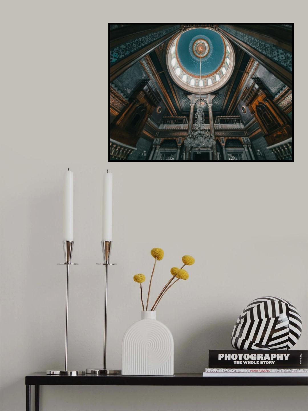 Hamidiye Mosque Poster och Canvastavla