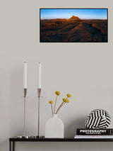 Golden Badlands Poster och Canvastavla