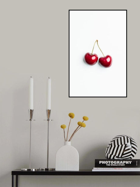 Pair of cherries Poster och Canvastavla