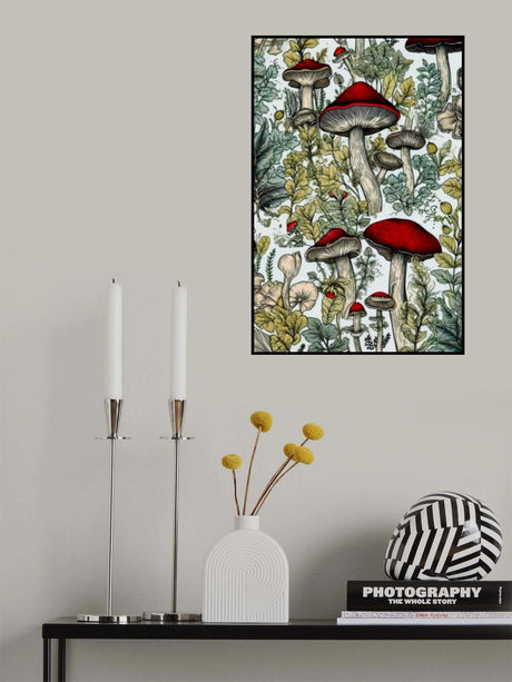 Mushrooms 2 Poster och Canvastavla