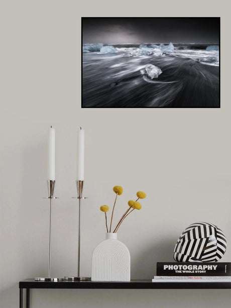 Jokulsarlon ices Poster och Canvastavla