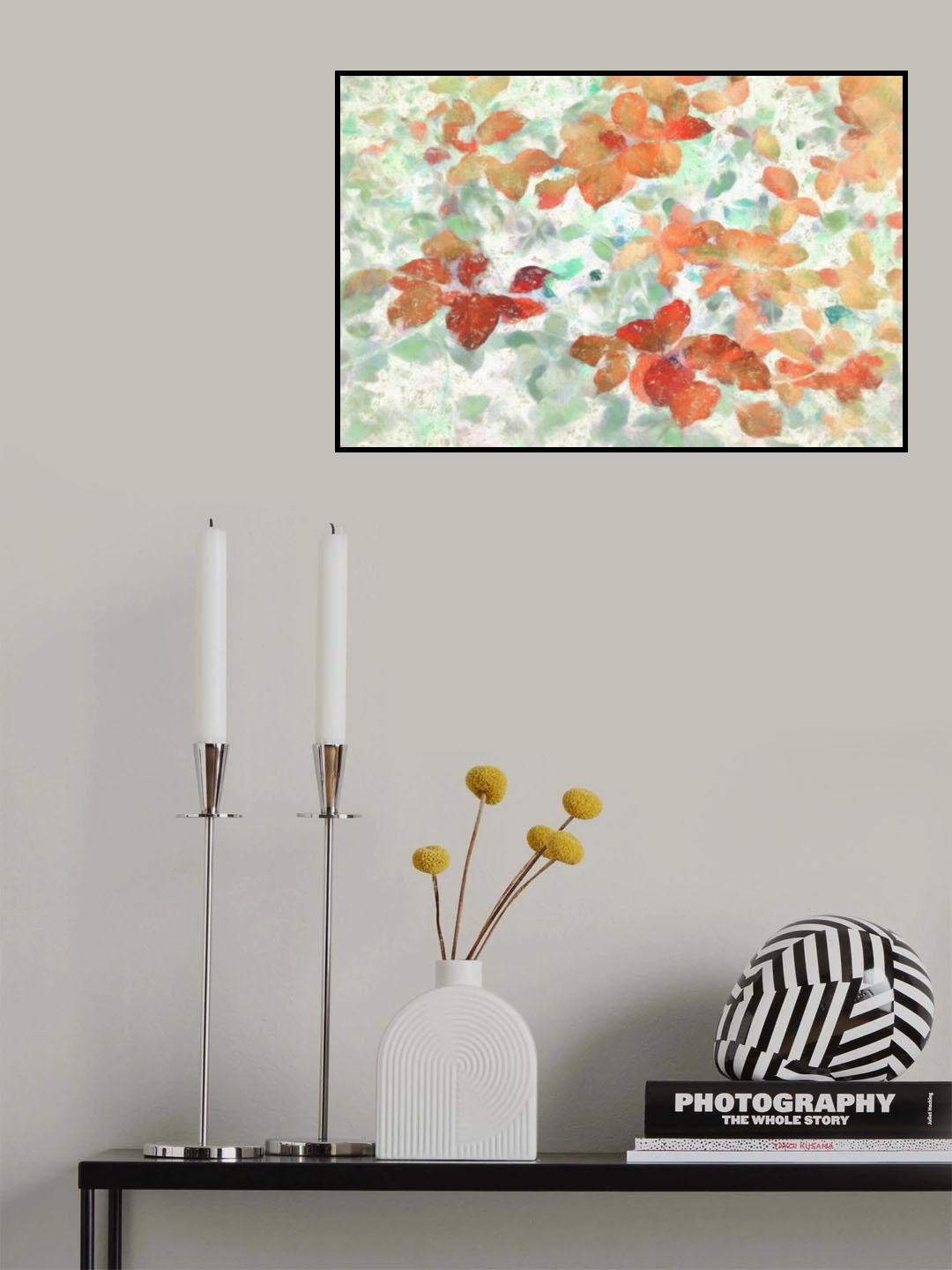 frivolous leaves Poster och Canvastavla