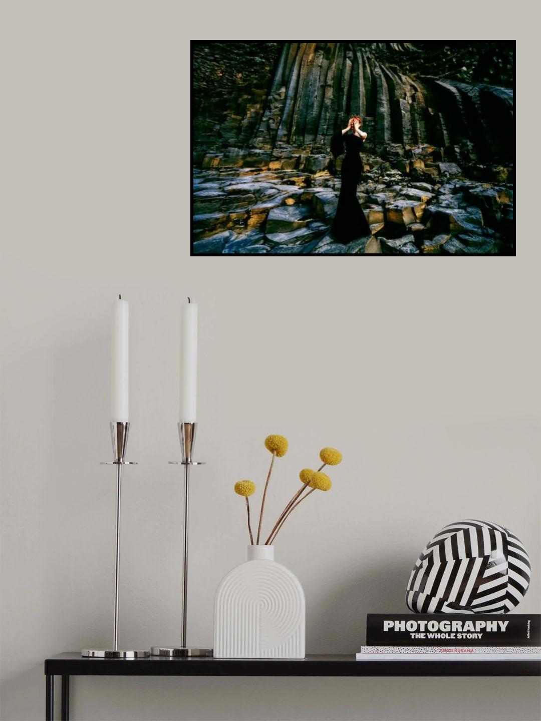 Her attitude is Savage but Her heart is pure Gold Poster och Canvastavla