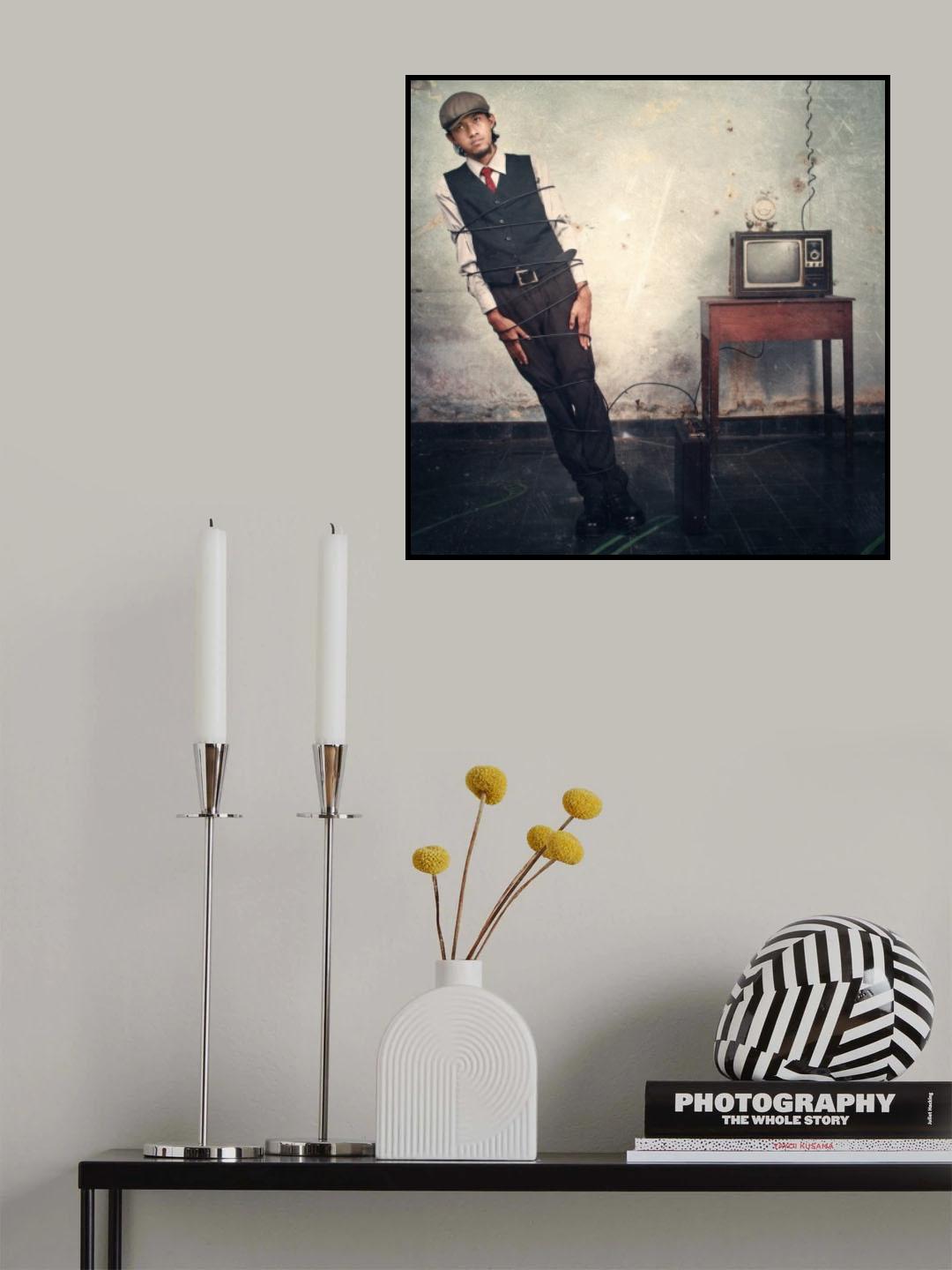 Stuck the worlds of entertainment Poster och Canvastavla