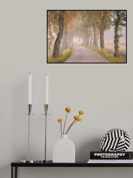 Falling Leaves Poster och Canvastavla