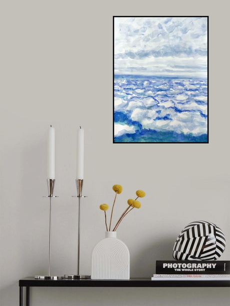 In the Clouds Poster och Canvastavla
