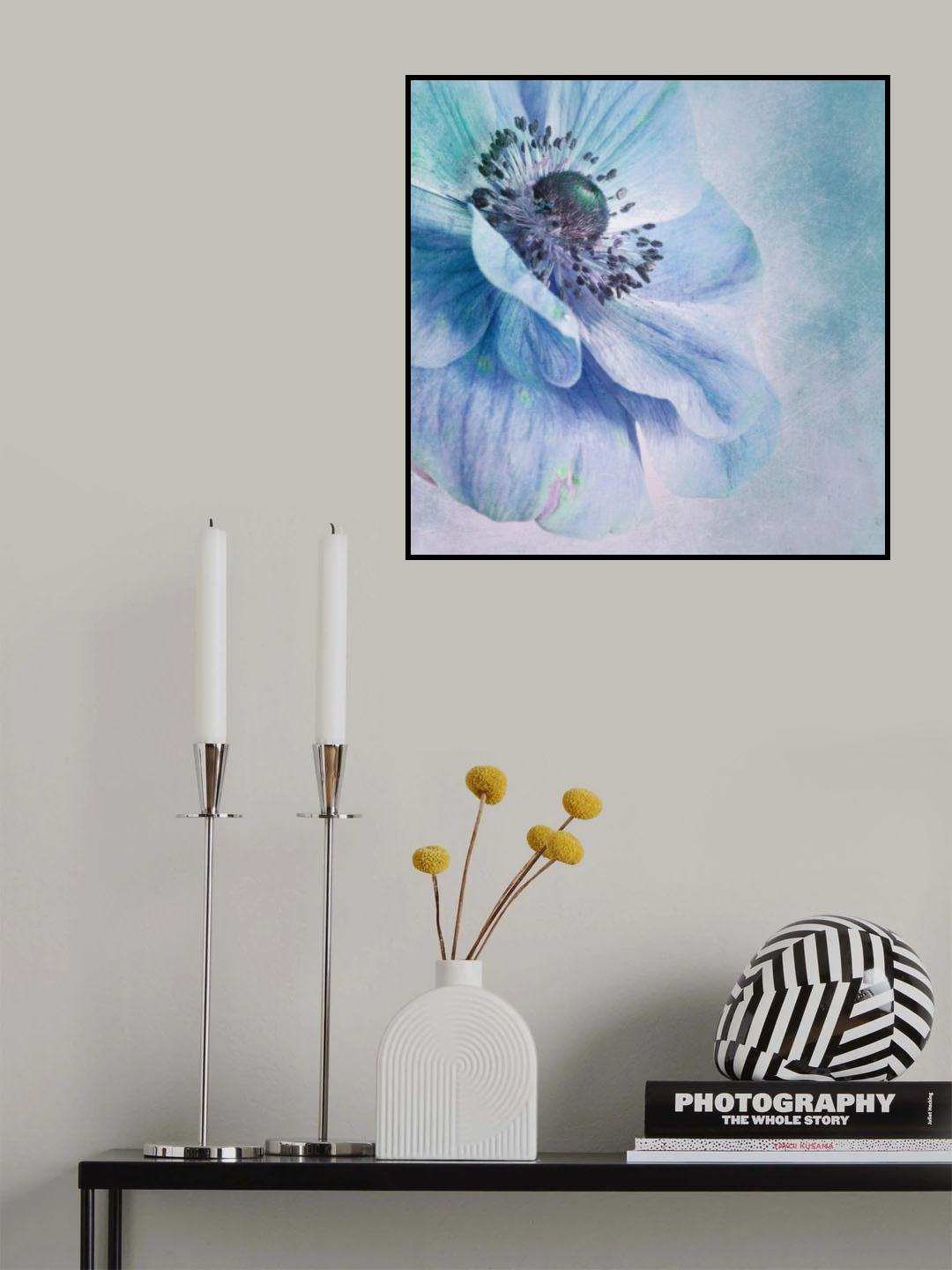 Shades of Blue Poster och Canvastavla
