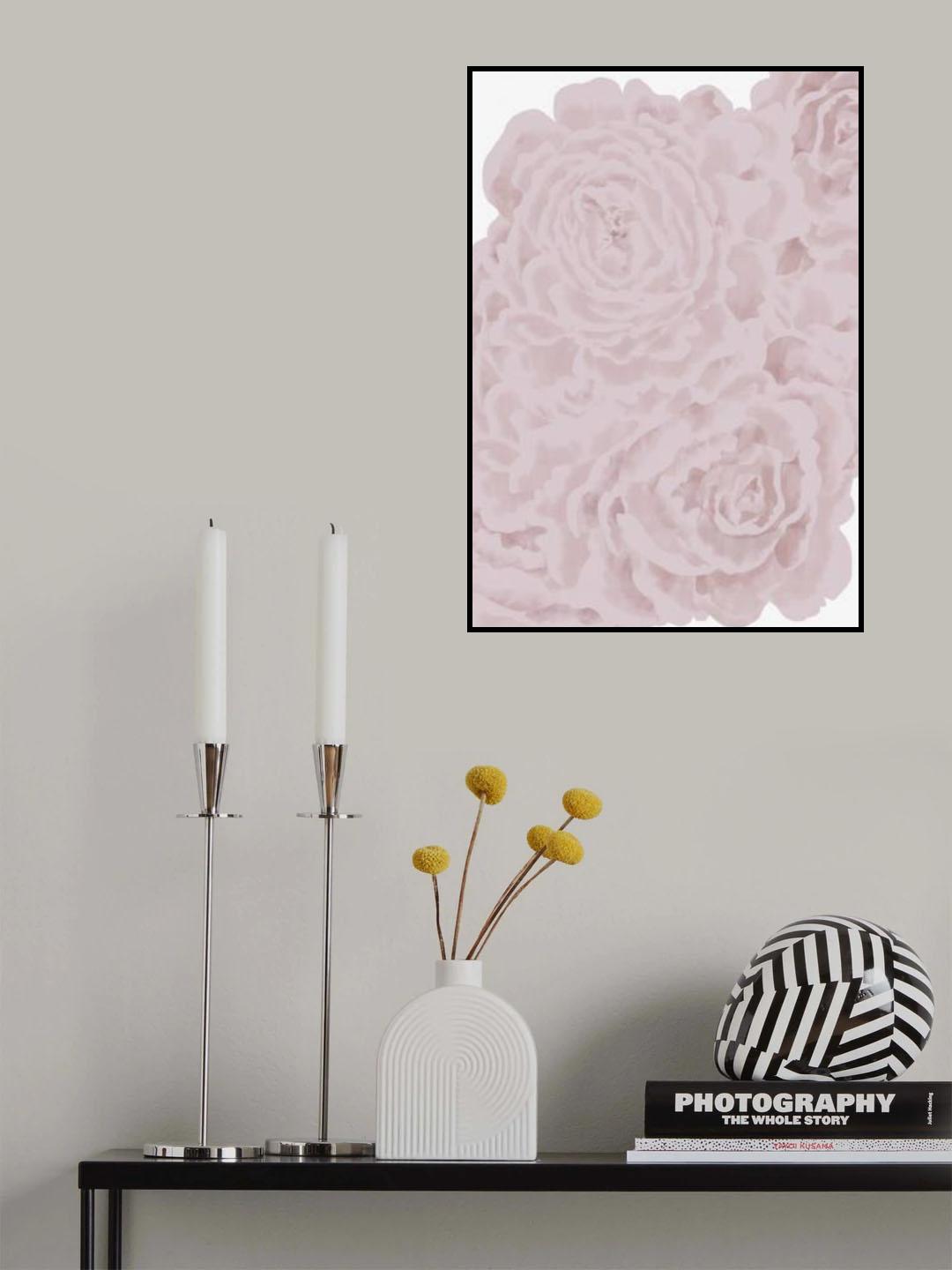 Bed of Roses Poster och Canvastavla