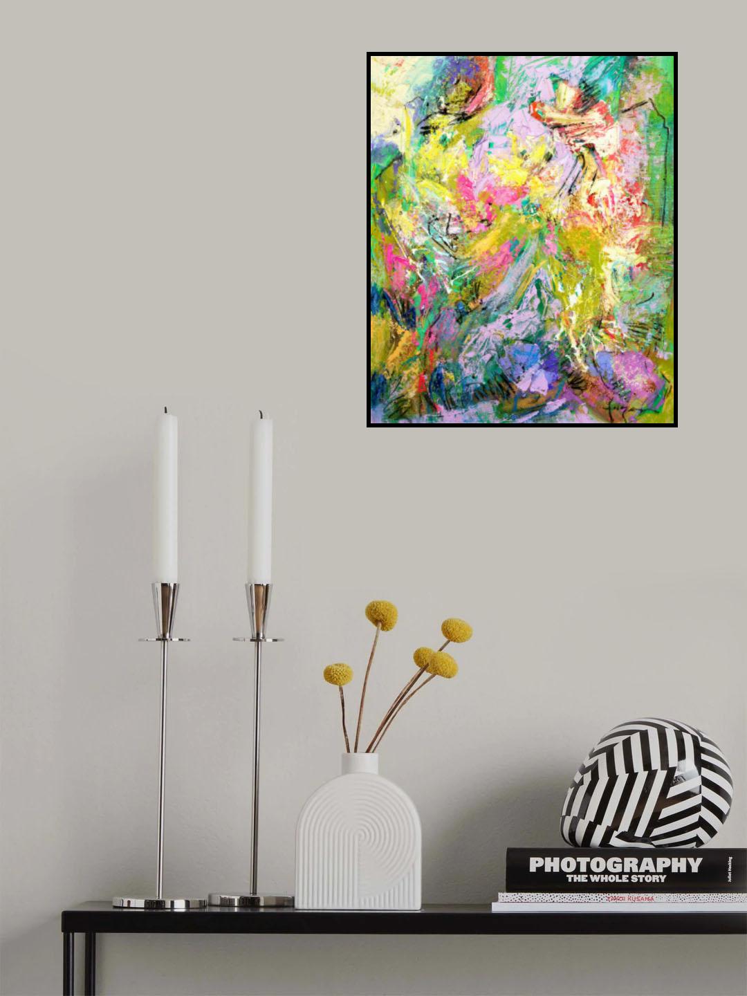 Grace Fluttering Poster och Canvastavla