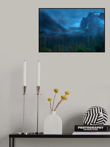 Gloomy Mountain Poster och Canvastavla