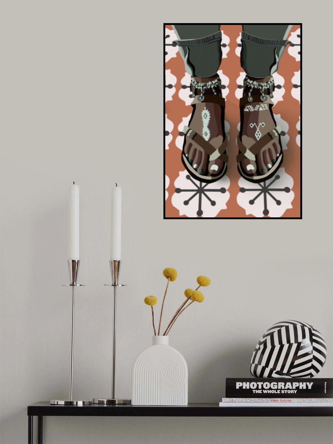 Etsy Resiso A3 Print By Bohonewart Poster och Canvastavla