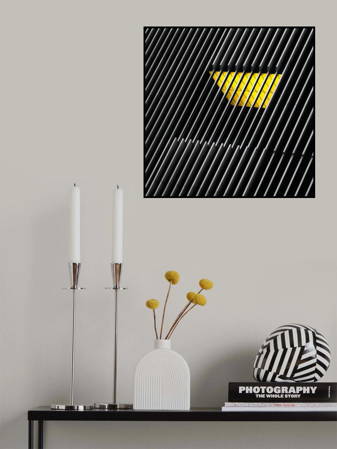 Caged window Poster och Canvastavla