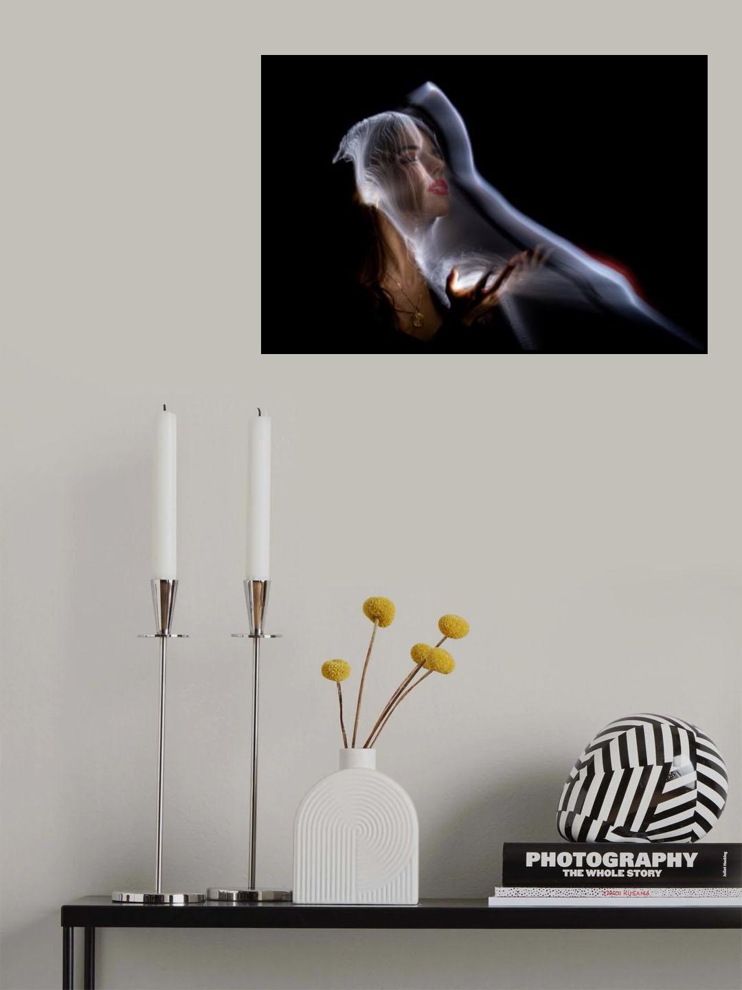 ...kidnapped by the light Poster och Canvastavla