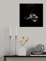 underwater artistic portrait shooting Poster och Canvastavla
