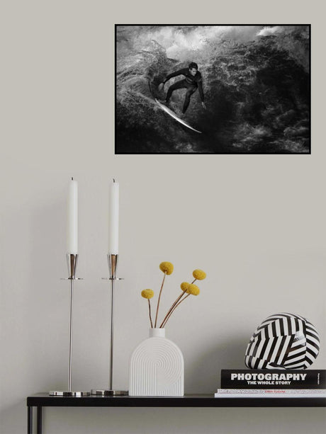 surfing to kingdom come Poster och Canvastavla