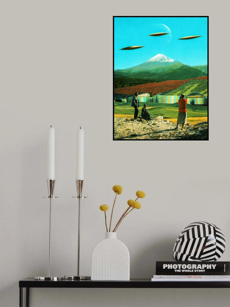 An Alien Invasion Poster och Canvastavla