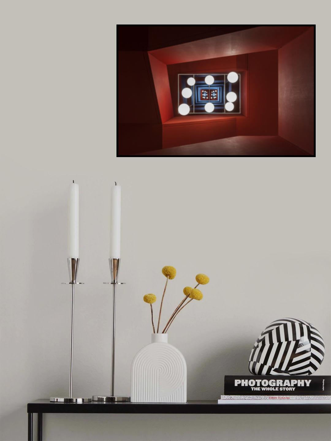 red Poster och Canvastavla