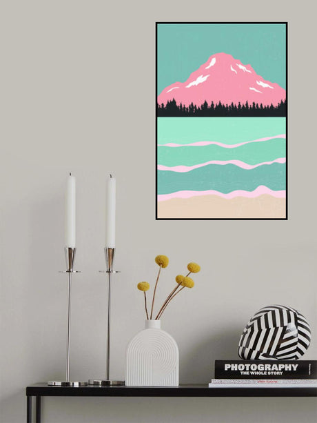 Minimal Mountains #1 Poster och Canvastavla