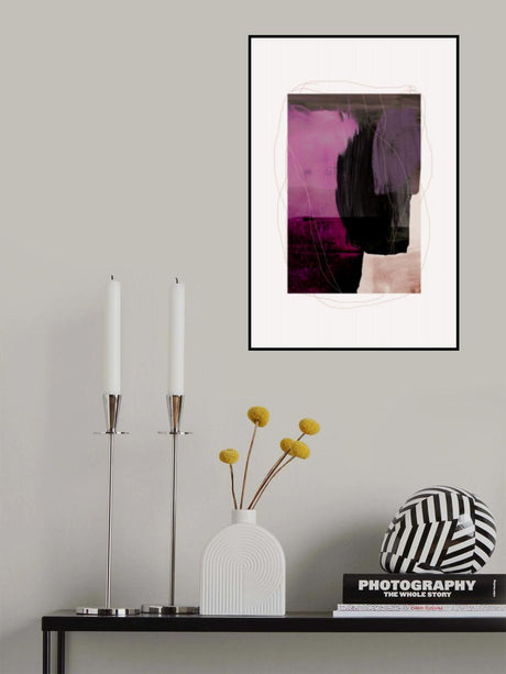 Abstract Brush Strokes 77 Poster och Canvastavla