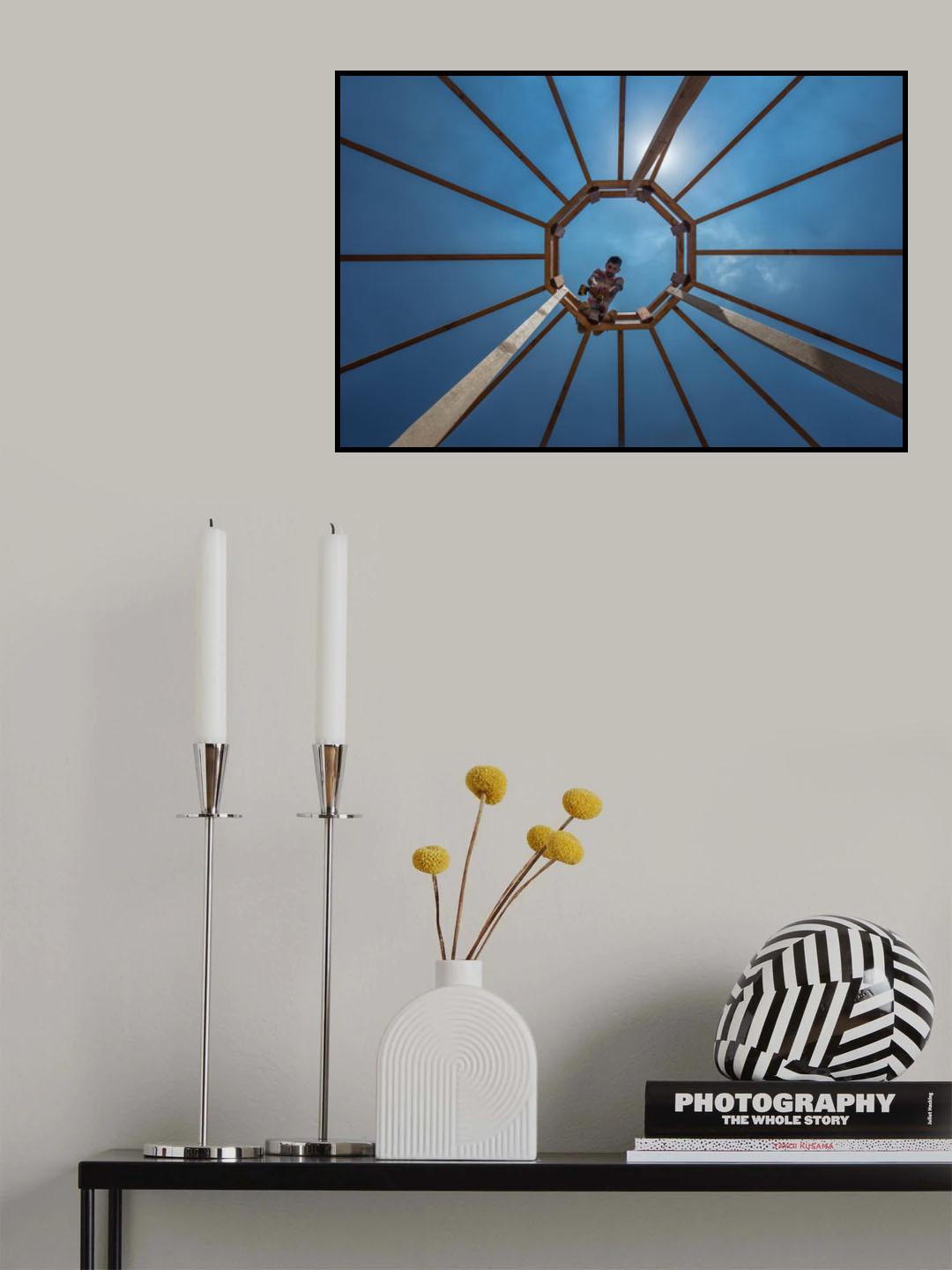 Geometry and human Poster och Canvastavla