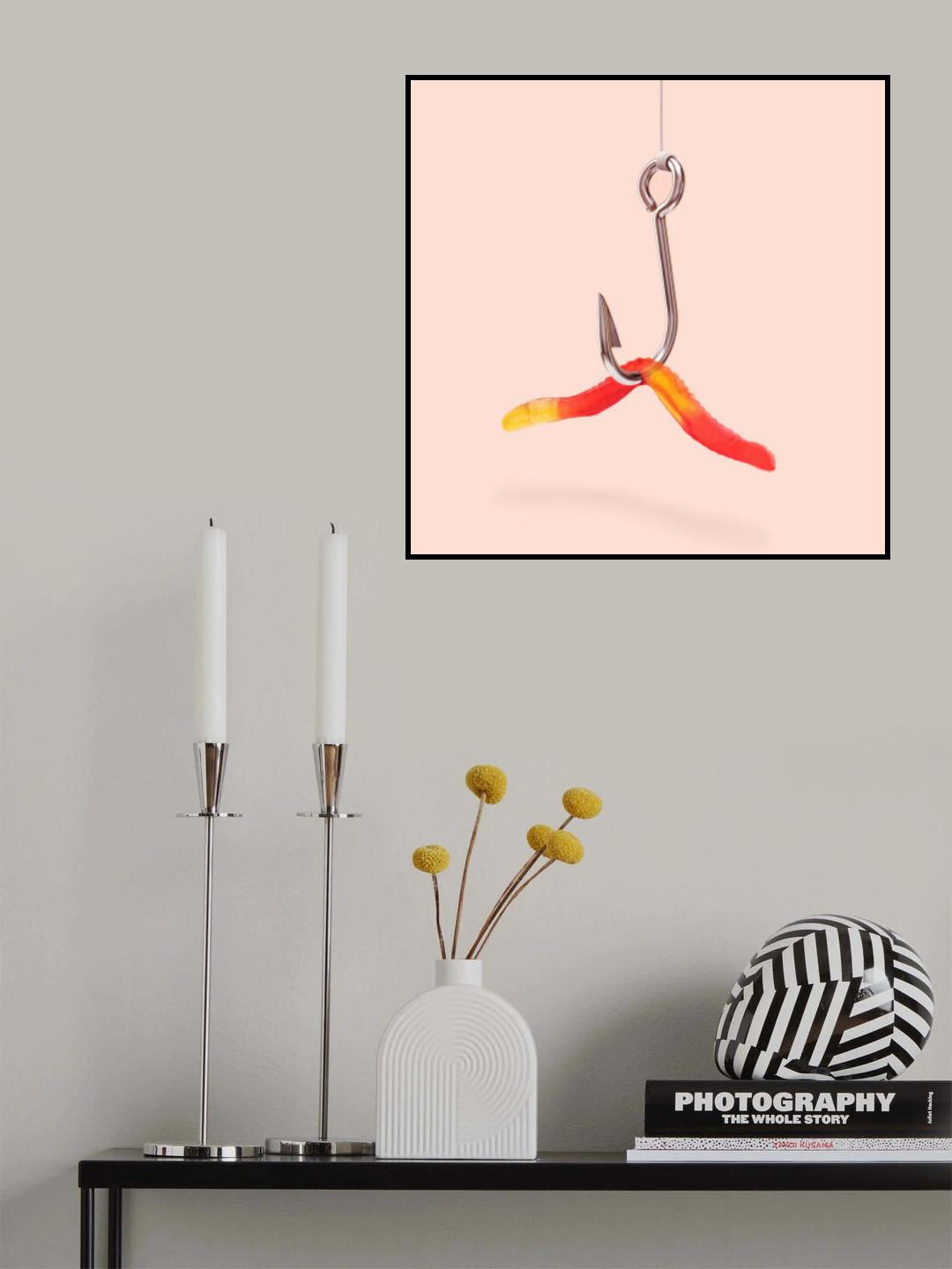 gummy_square.jpg Sweet Bait Poster och Canvastavla