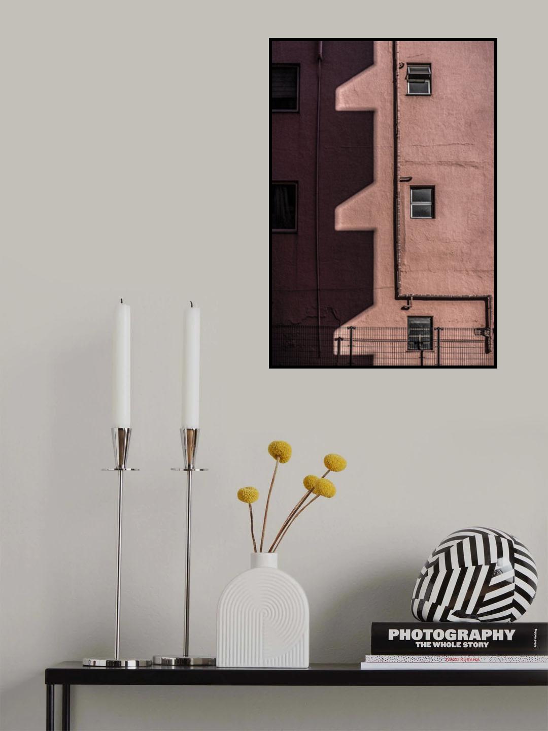 Walls and shadows Poster och Canvastavla