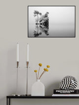 Isle of Snowing Lake Poster och Canvastavla