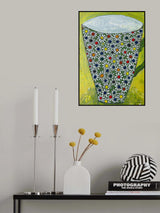 Mug With Flowers Poster och Canvastavla