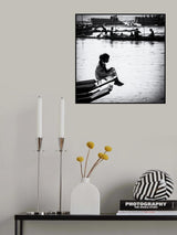 River quarry children IV Poster och Canvastavla