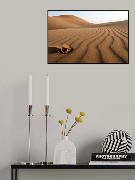 The thirsty desert. Poster och Canvastavla