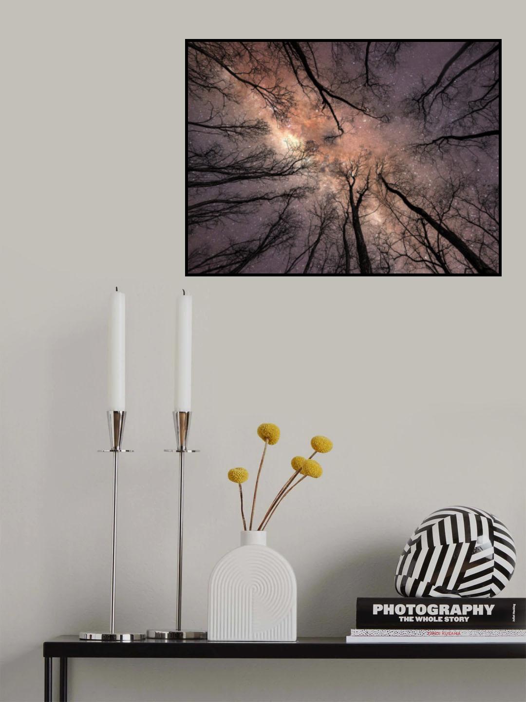 Brain synapses Poster och Canvastavla