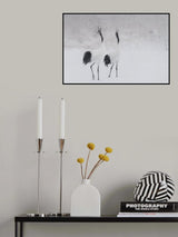 Japanes Cranes Poster och Canvastavla