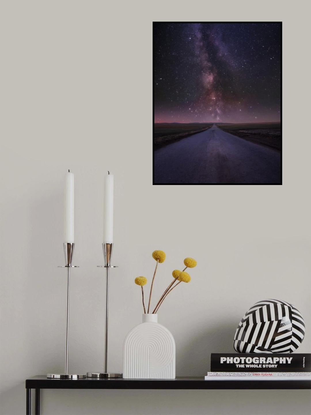 Way to Milky way Poster och Canvastavla