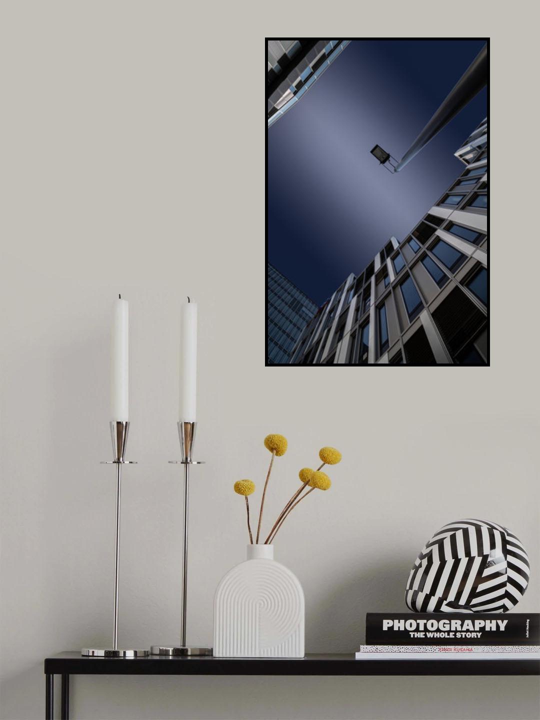 blue Poster och Canvastavla