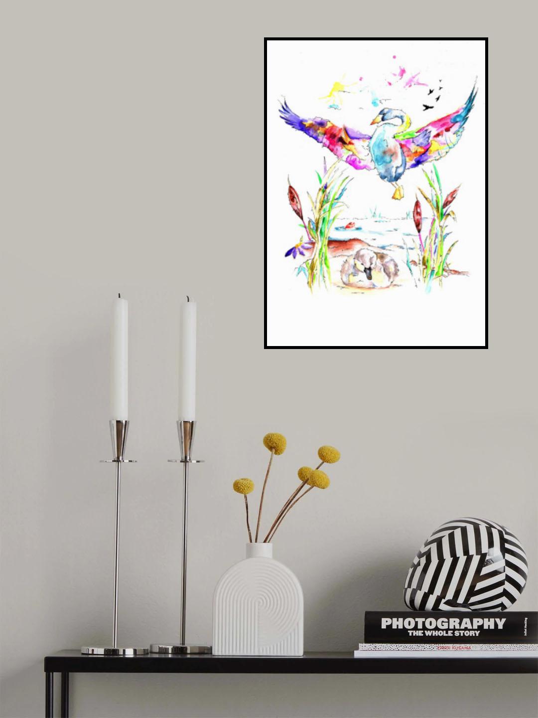 The Ugly Duckling Poster och Canvastavla