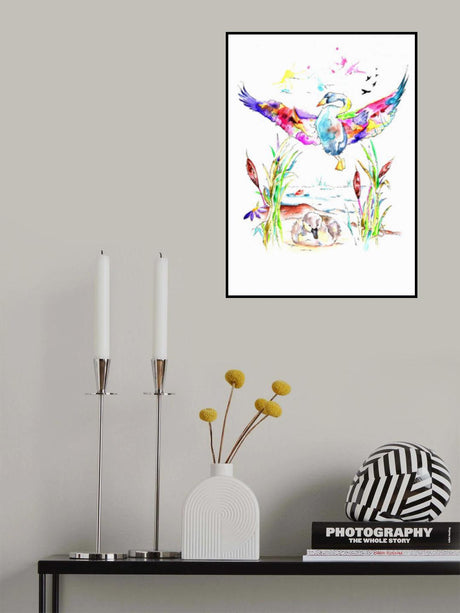 The Ugly Duckling Poster och Canvastavla
