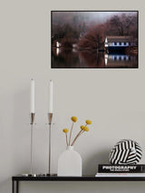 Foggy morning Poster och Canvastavla