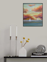 Autumn Sailing Poster och Canvastavla