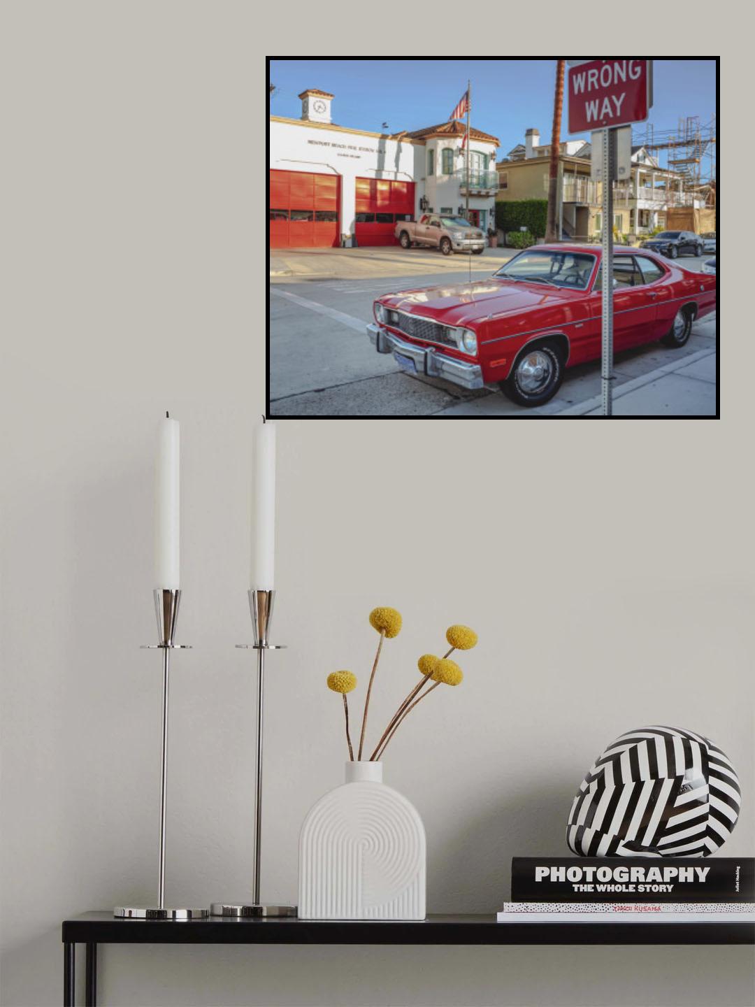 Red II Poster och Canvastavla