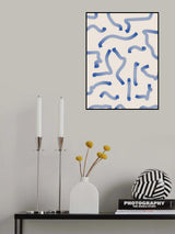 3x4 Aspectratio  Indigo2 Poster och Canvastavla
