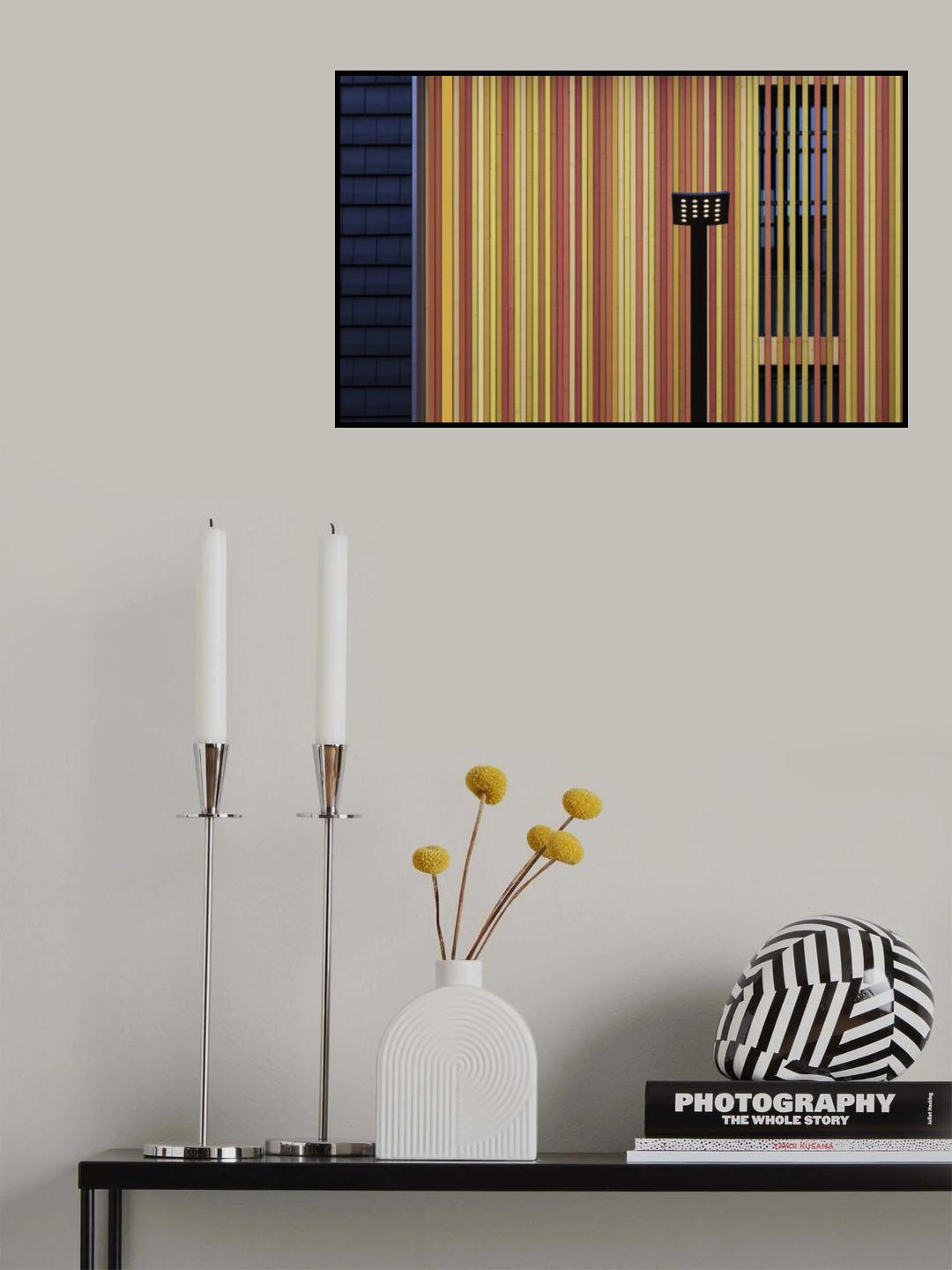 Lines and Colors Poster och Canvastavla