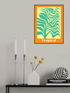 Tropical Palm Poster och Canvastavla