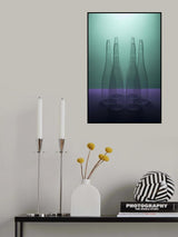Six conical shapes Poster och Canvastavla