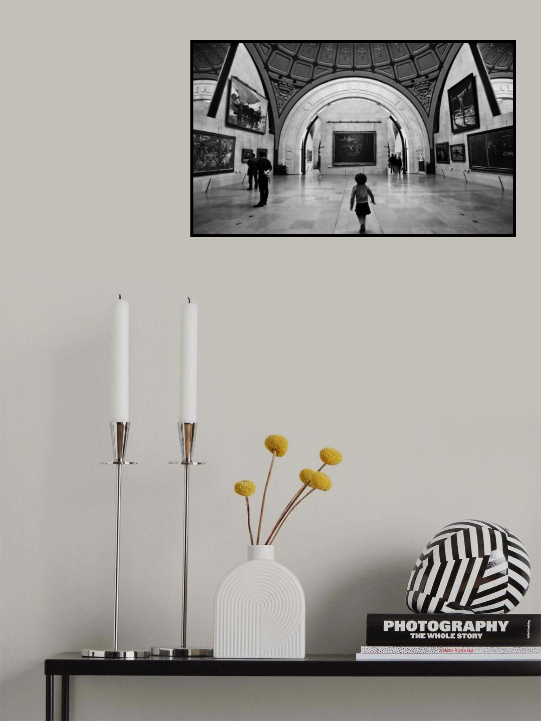 Museum Fan Poster och Canvastavla